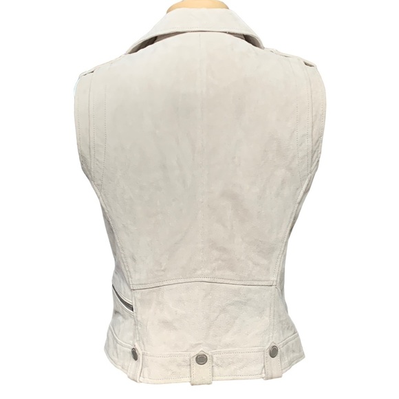 BLANK NYC, Genuine Suede Moto vest - Picture 5 of 10